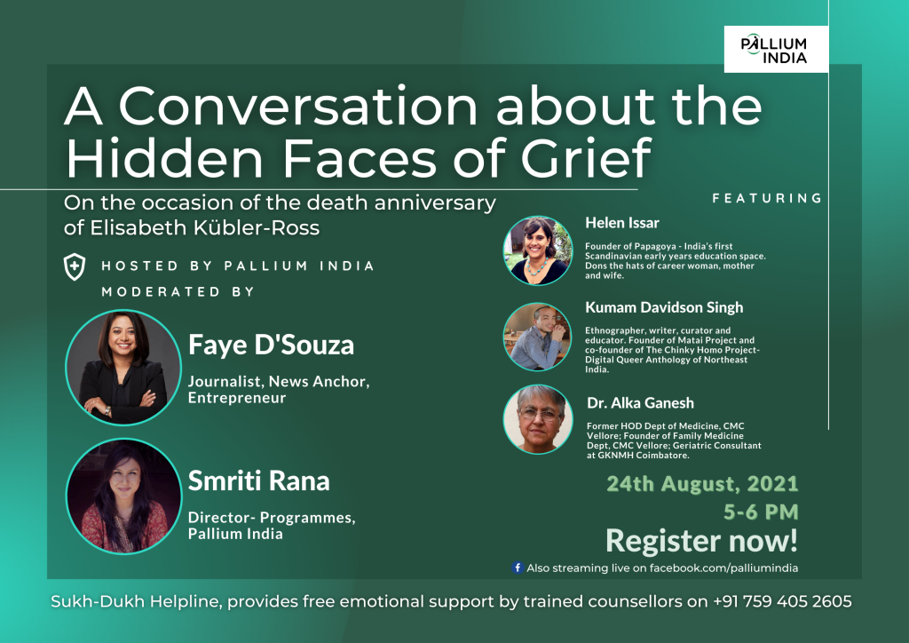 A Coversation about the Hidden Faces of Grief - Aug 24